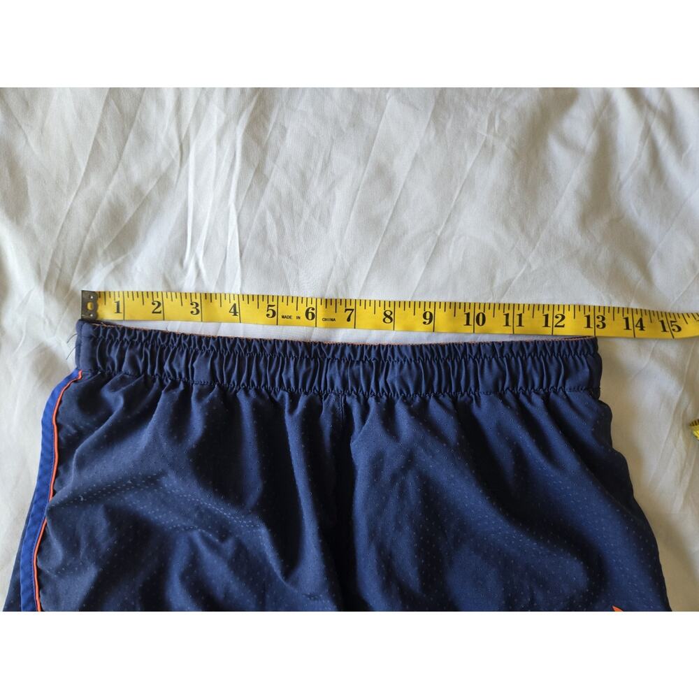 Rabbit RAD Performance Running Shorts Navy Blue Lined Quick Dry Medium Training - Picture 8 of 10